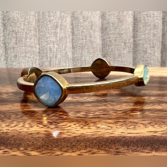 Brighton Collectibles Mercury Bangle Versailles Collection Brushed Gold - Picture 7 of 10